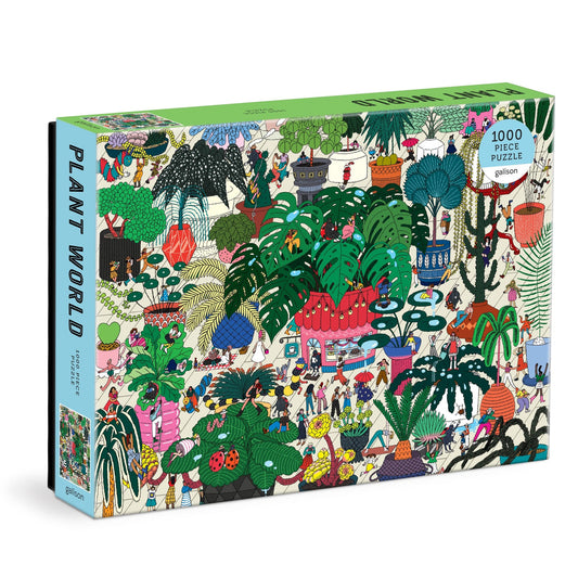 Galison 1000 Piece Jigsaw Puzzle - Plant World