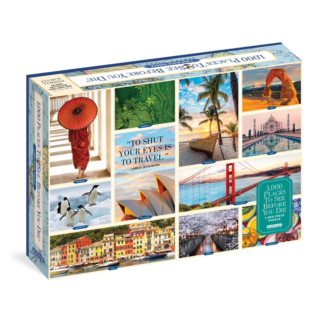 1,000 Places to See Before You Die 1000 Piece Puzzle