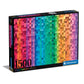 Clementoni 1500 Piece Jigsaw Puzzle - Colour Boom Collection Pixel