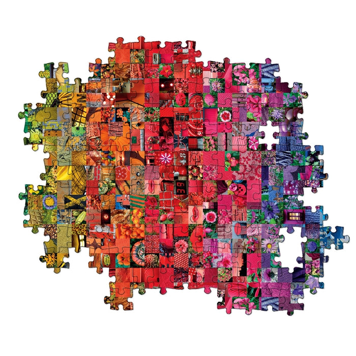 Clementoni 1000 Piece Jigsaw Puzzle - Colour Boom Collection Collage