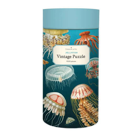 Cavallini 1000 Piece Jigsaw Puzzle - Jellyfish