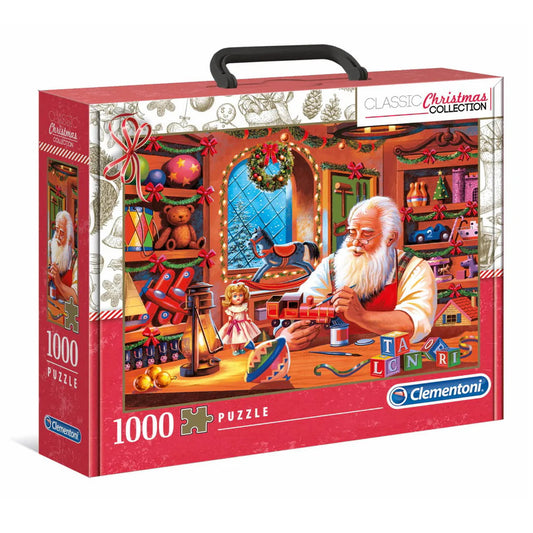 Clementoni 1000 Piece Jigsaw Puzzle - Santa's Workshop