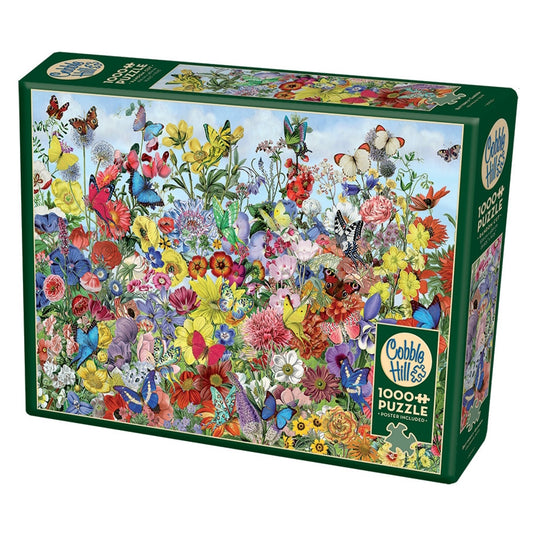 Cobble Hill 1000 Piece Puzzle - Butterfly Garden