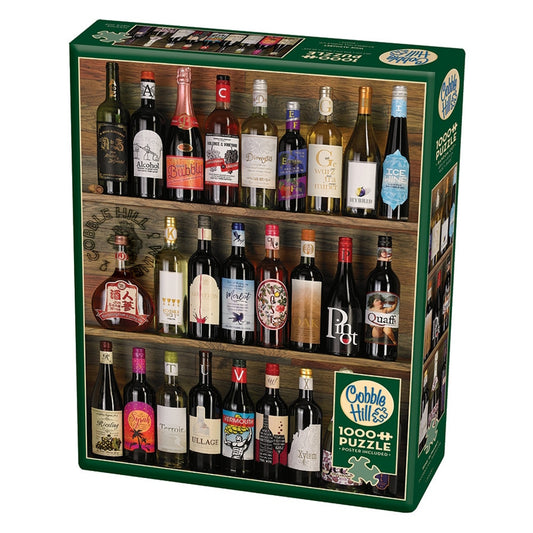 Cobble Hill 1000 Piece Puzzle - Wine Alphabet