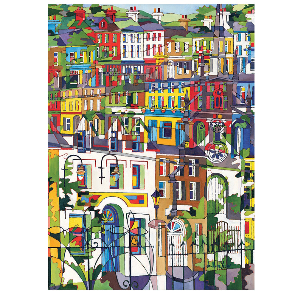 Cobble Hill 1000 Piece Puzzle - Thru Swirly Railings