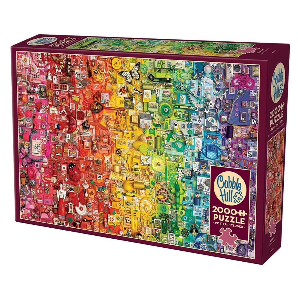Cobble Hill 2000 Piece Puzzle - Rainbow