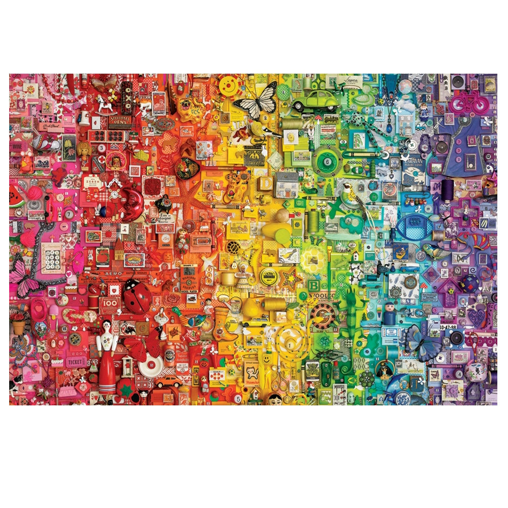 Cobble Hill 2000 Piece Puzzle - Rainbow