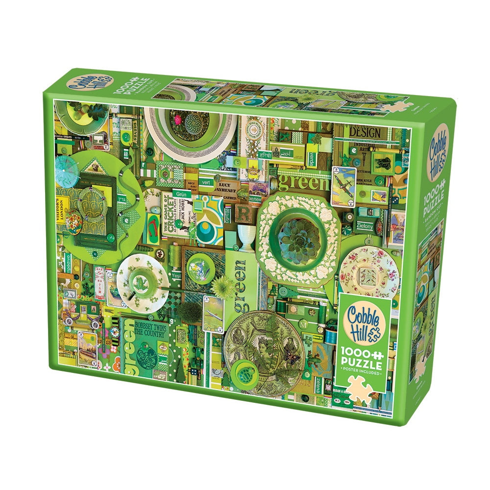 The Rainbow Project 1000 Piece Puzzle - Green