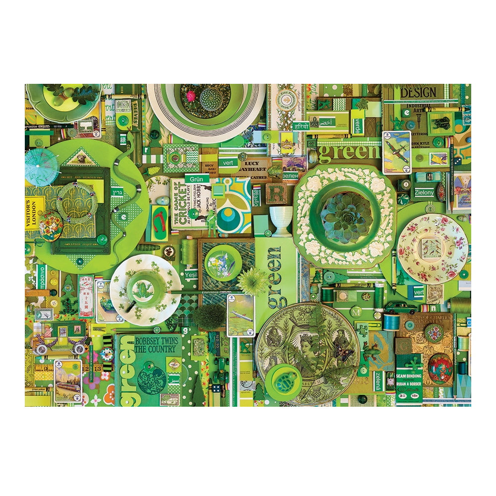 The Rainbow Project 1000 Piece Puzzle - Green