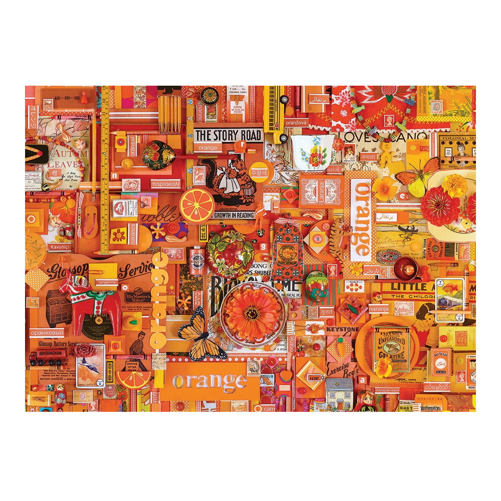 The Rainbow Project 1000 Piece Puzzle - Orange