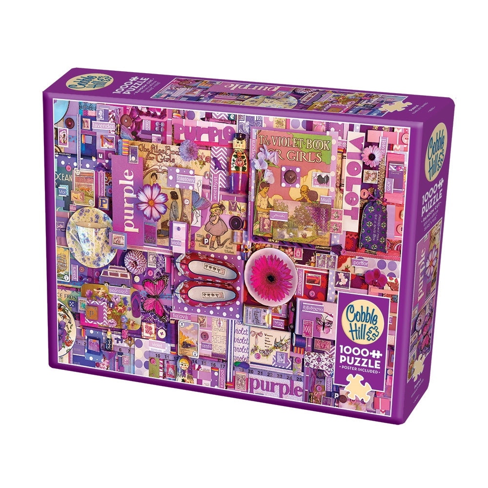 The Rainbow Project 1000 Piece Puzzle - Purple