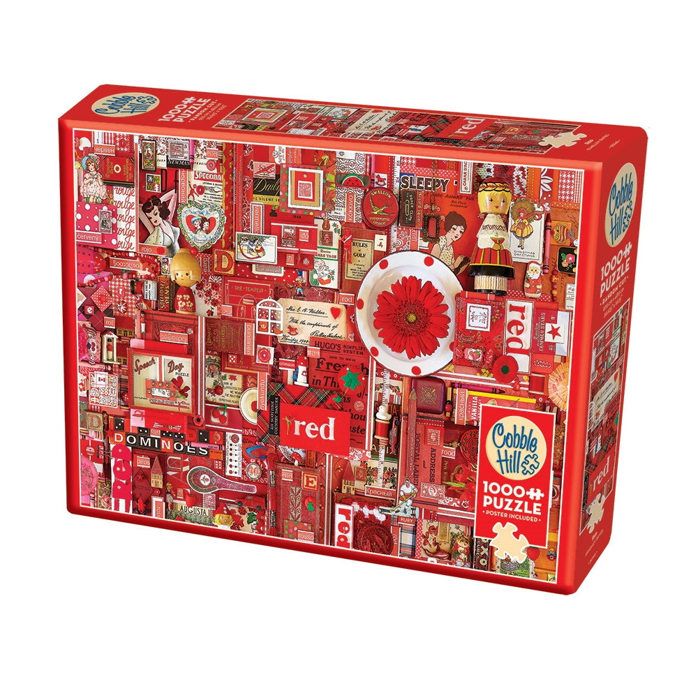 The Rainbow Project 1000 Piece Puzzle - Red