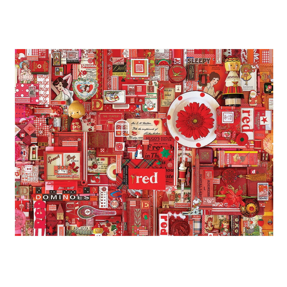 The Rainbow Project 1000 Piece Puzzle - Red