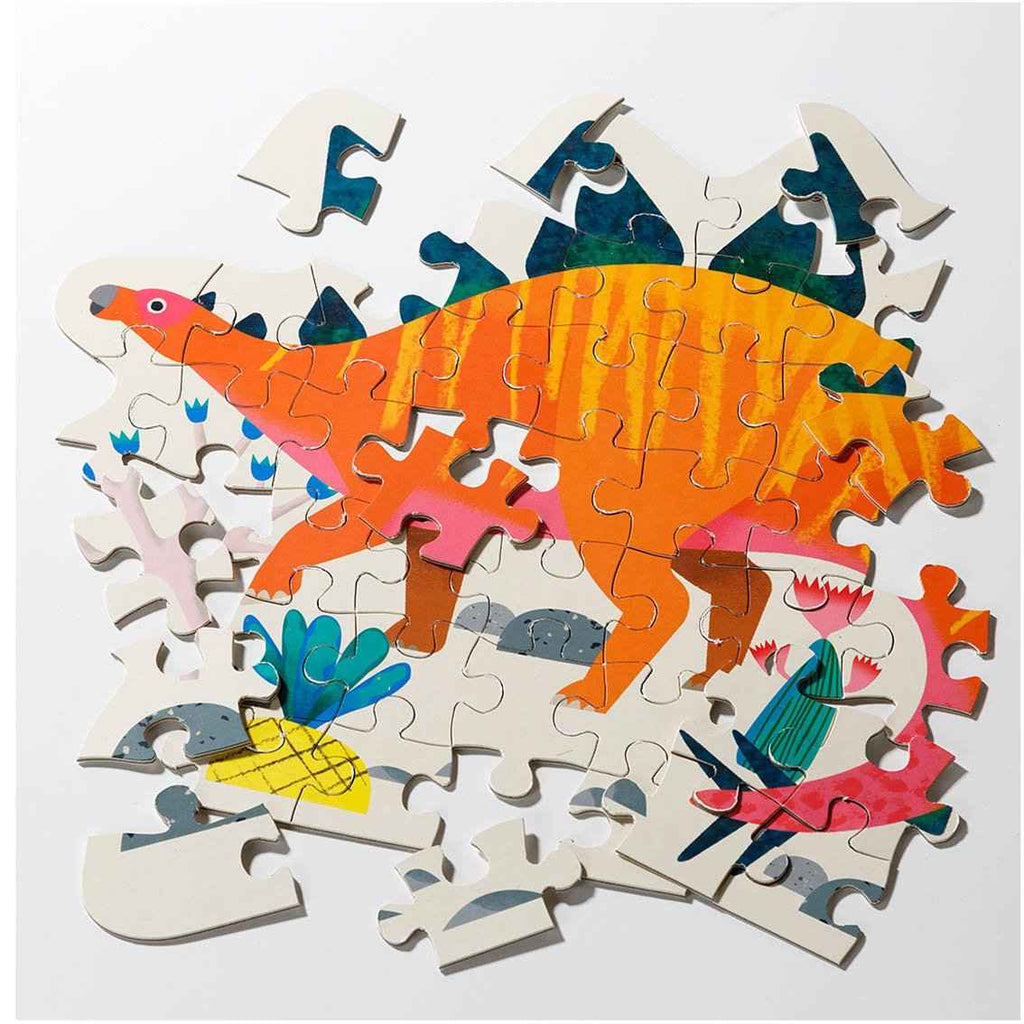 Stegosaurus Dinosaur Shaped 54 Piece Jigsaw Puzzle