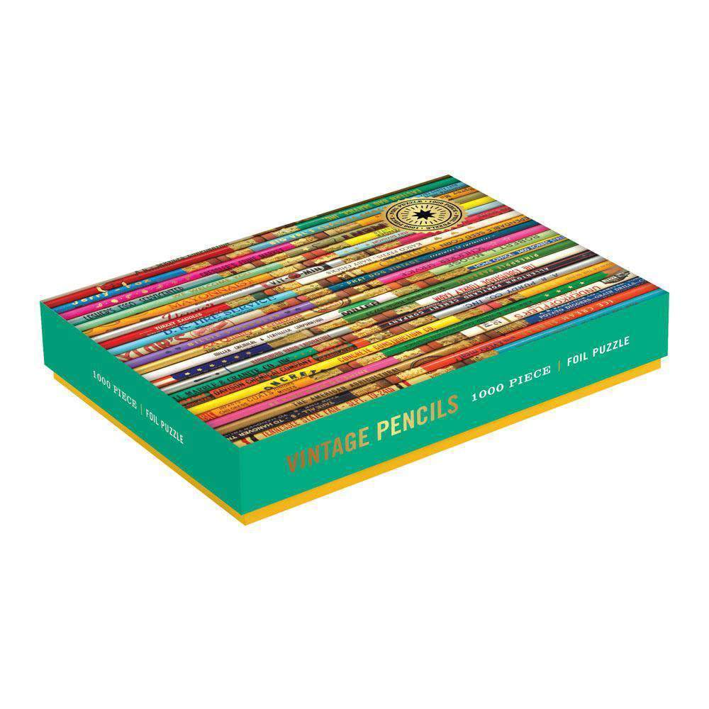 Phat Dog Vintage Pencils - 1000 Piece Jigsaw Puzzle