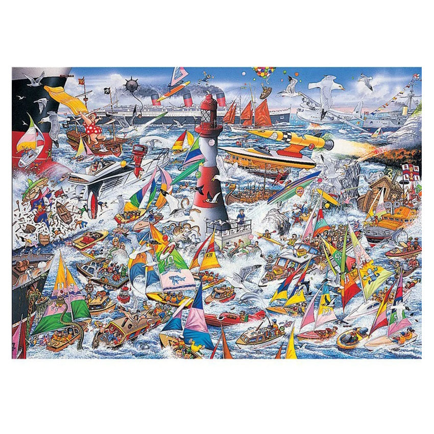 Gibsons 1000 Piece Jigsaw Puzzle - I Love Boats
