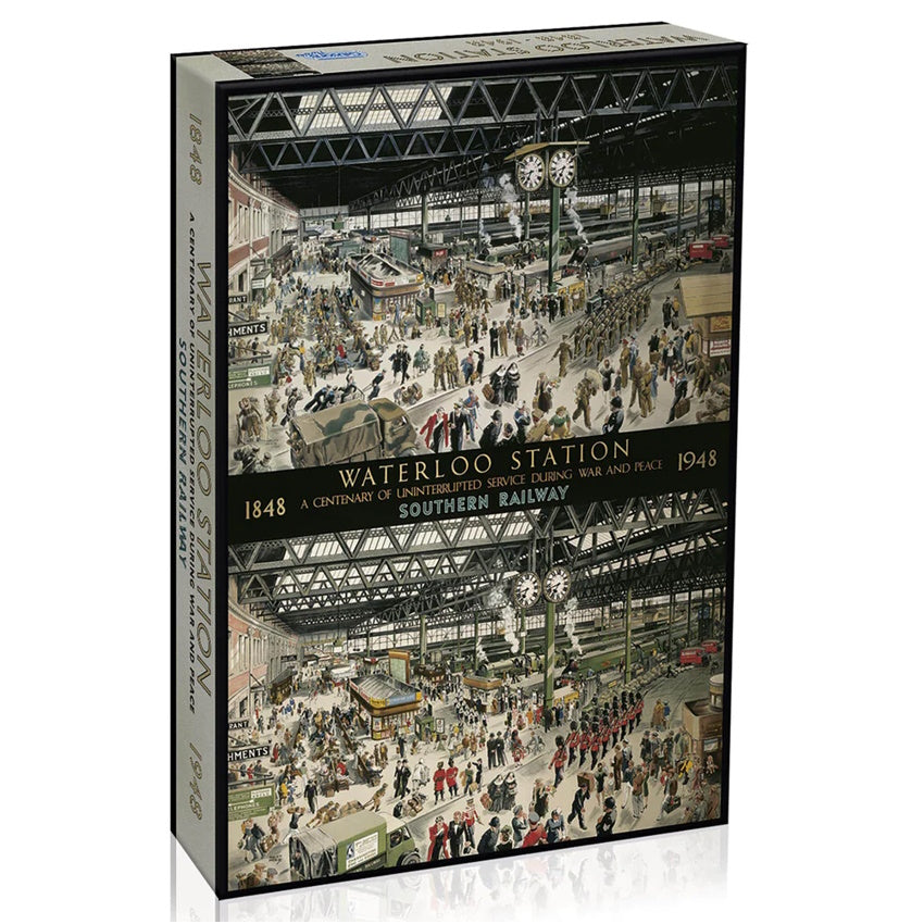 Gibsons 1000 Piece Jigsaw Puzzle - Waterloo Station