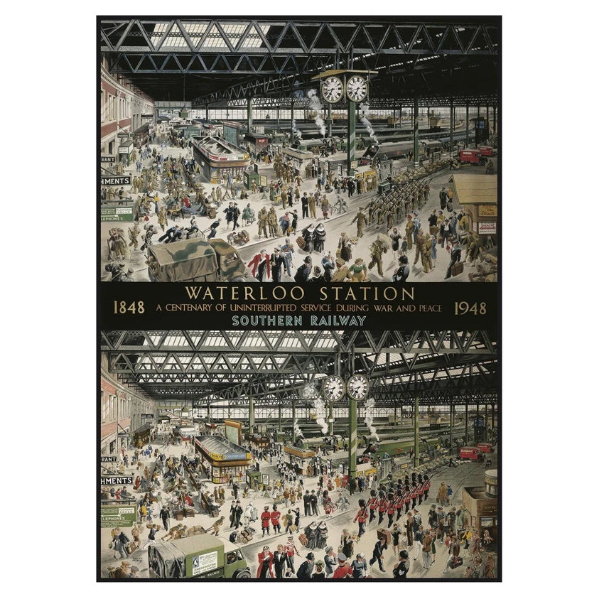 Gibsons 1000 Piece Jigsaw Puzzle - Waterloo Station