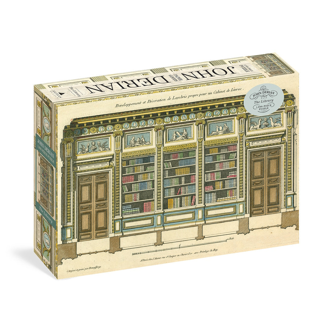 John Derian: The Library 1000 Piece Puzzle