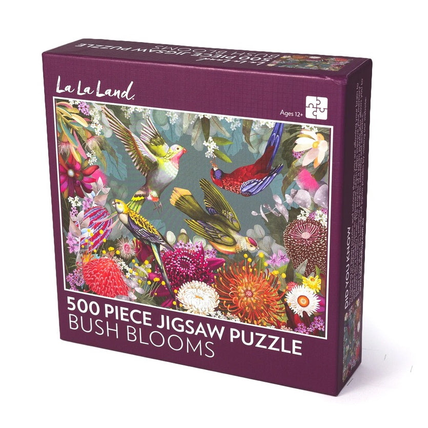 La La Land Bush Blooms - 500 Piece Jigsaw Puzzle