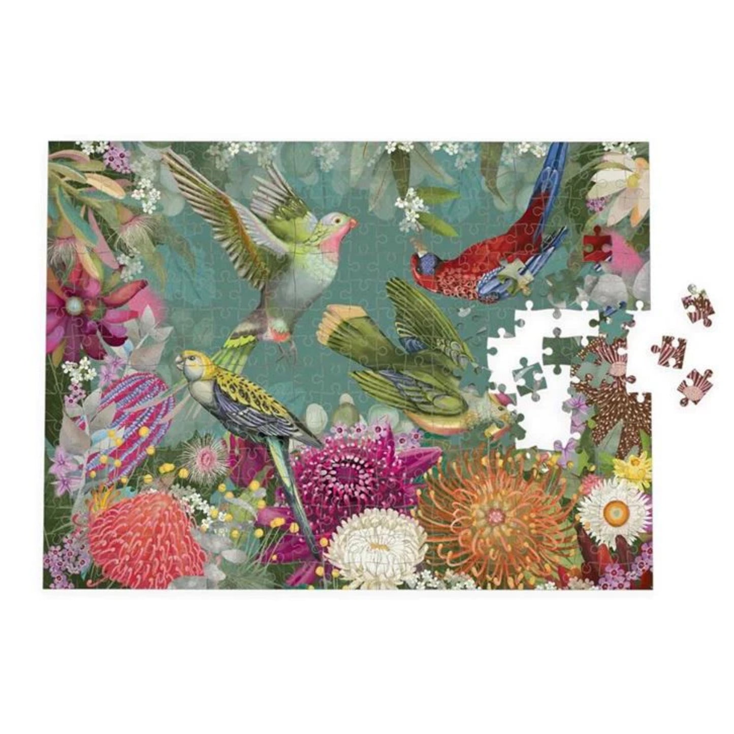 La La Land Bush Blooms - 500 Piece Jigsaw Puzzle