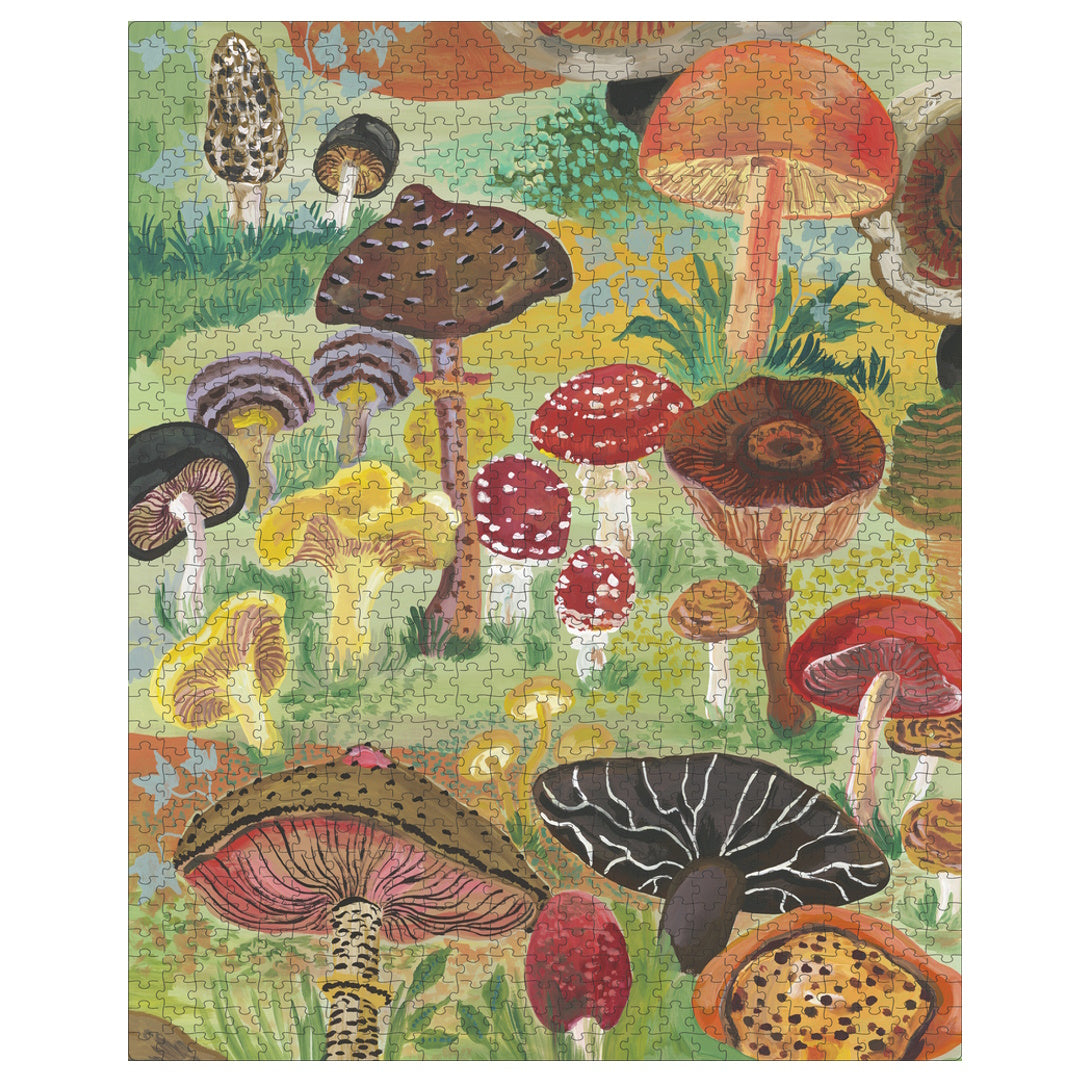 Nathalie Lété: Mushrooms 1000 Piece Puzzle