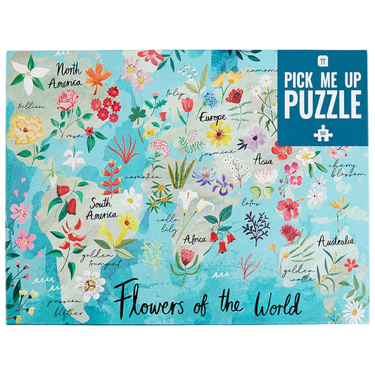 Pick Me Up Puzzle - Flowers of the World 500 Piece