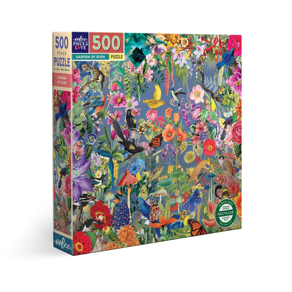 eeBoo Garden of Eden 500 Piece Puzzle