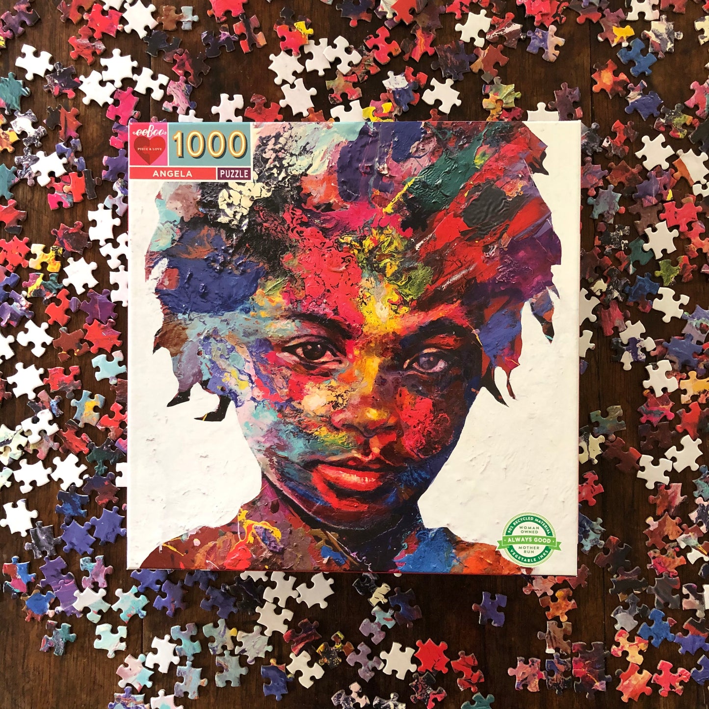 eeBoo Angela 1000 Piece Puzzle