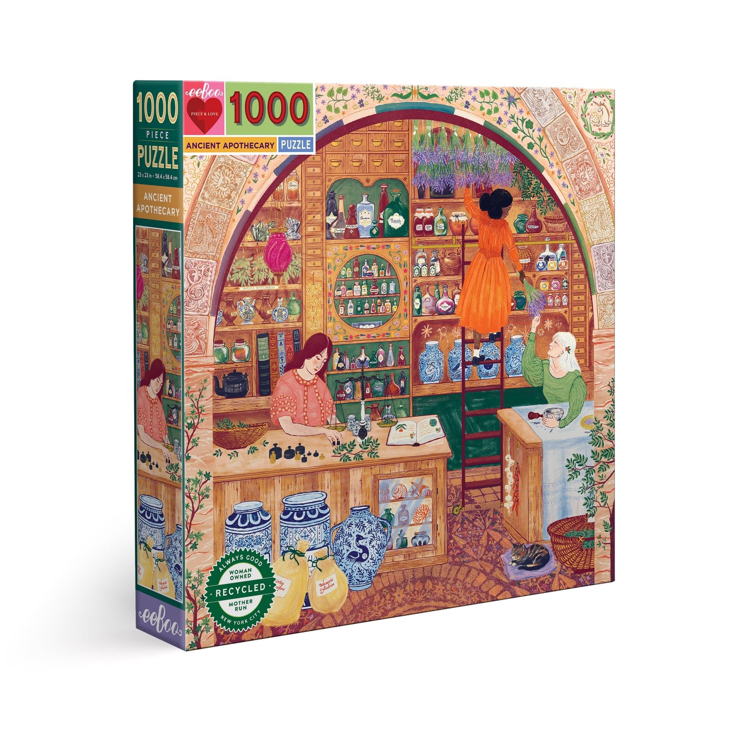 eeBoo Ancient Apothecary 1000 Piece Puzzle