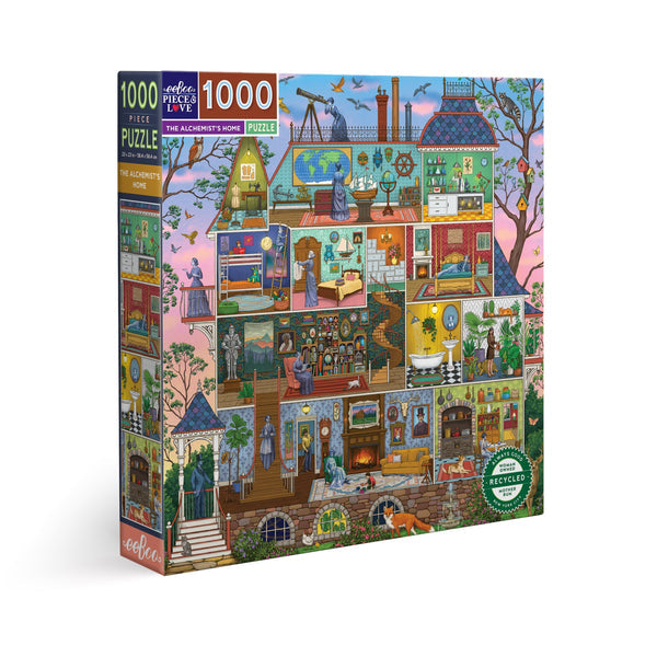 eeBoo The Alchemist's Home 1000 Piece Puzzle