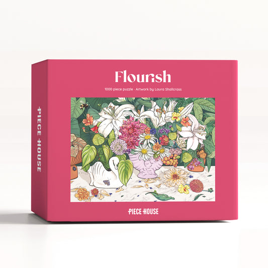 PieceHouse Flourish - 1000 Piece Puzzle