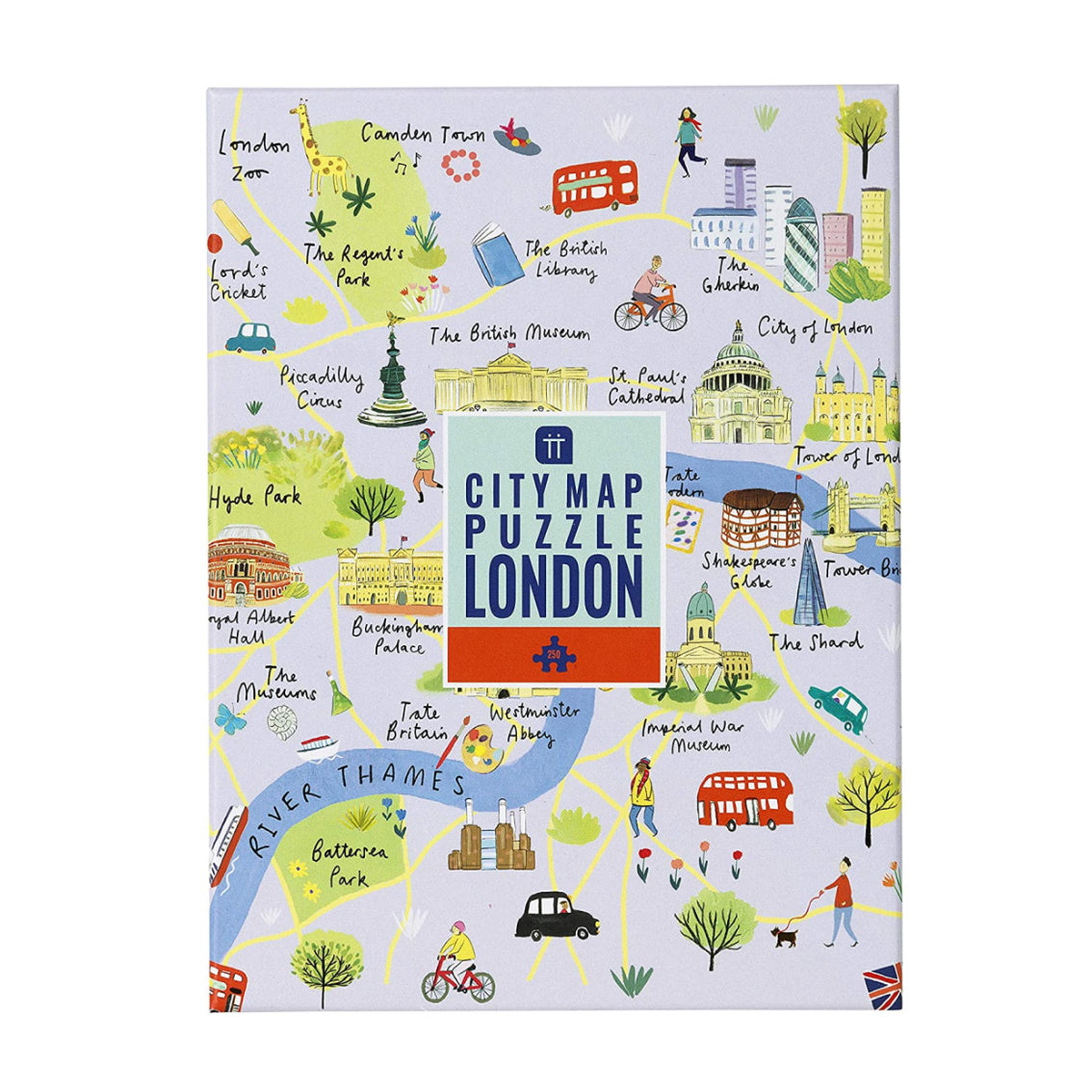 Talking Tables City Map Puzzle - London 250 Piece