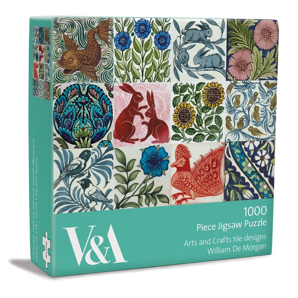 V & A 1000 Piece Jigsaw Puzzle - Arts & Crafts Tile Designs