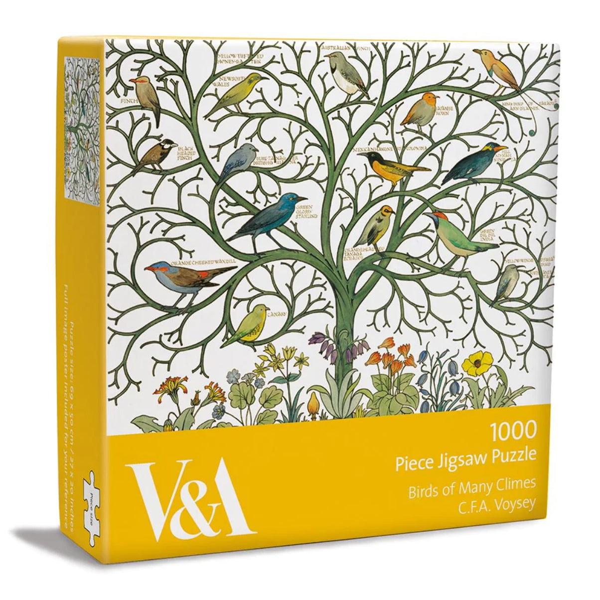 V & A 1000 Piece Jigsaw Puzzle - Birds of Many Climes