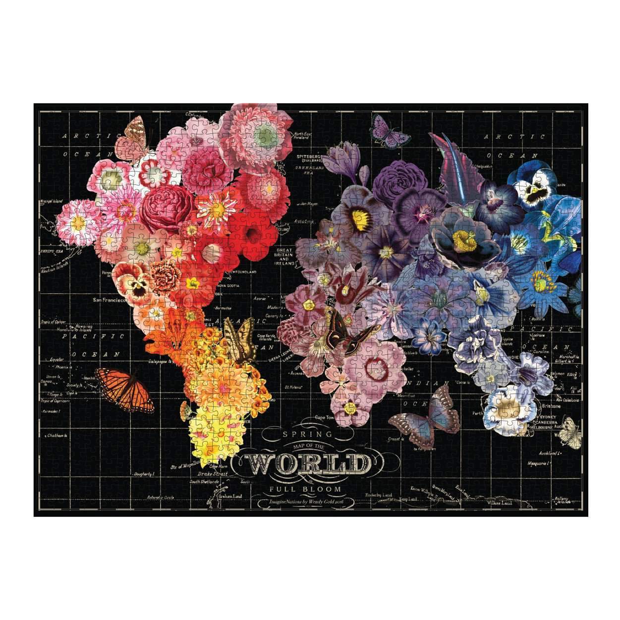 Wendy Gold Full Bloom - 1000 Piece Jigsaw Puzzle