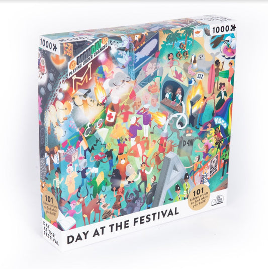 Day at the Festival Puzzle & Game - 1000 Piece
