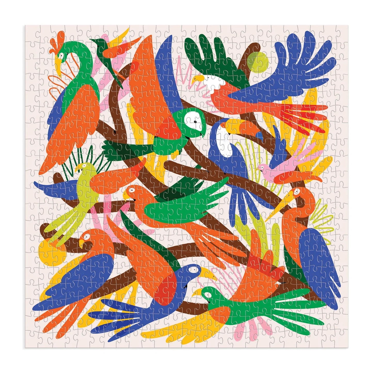 Chromatic Birds 500 Piece Puzzle