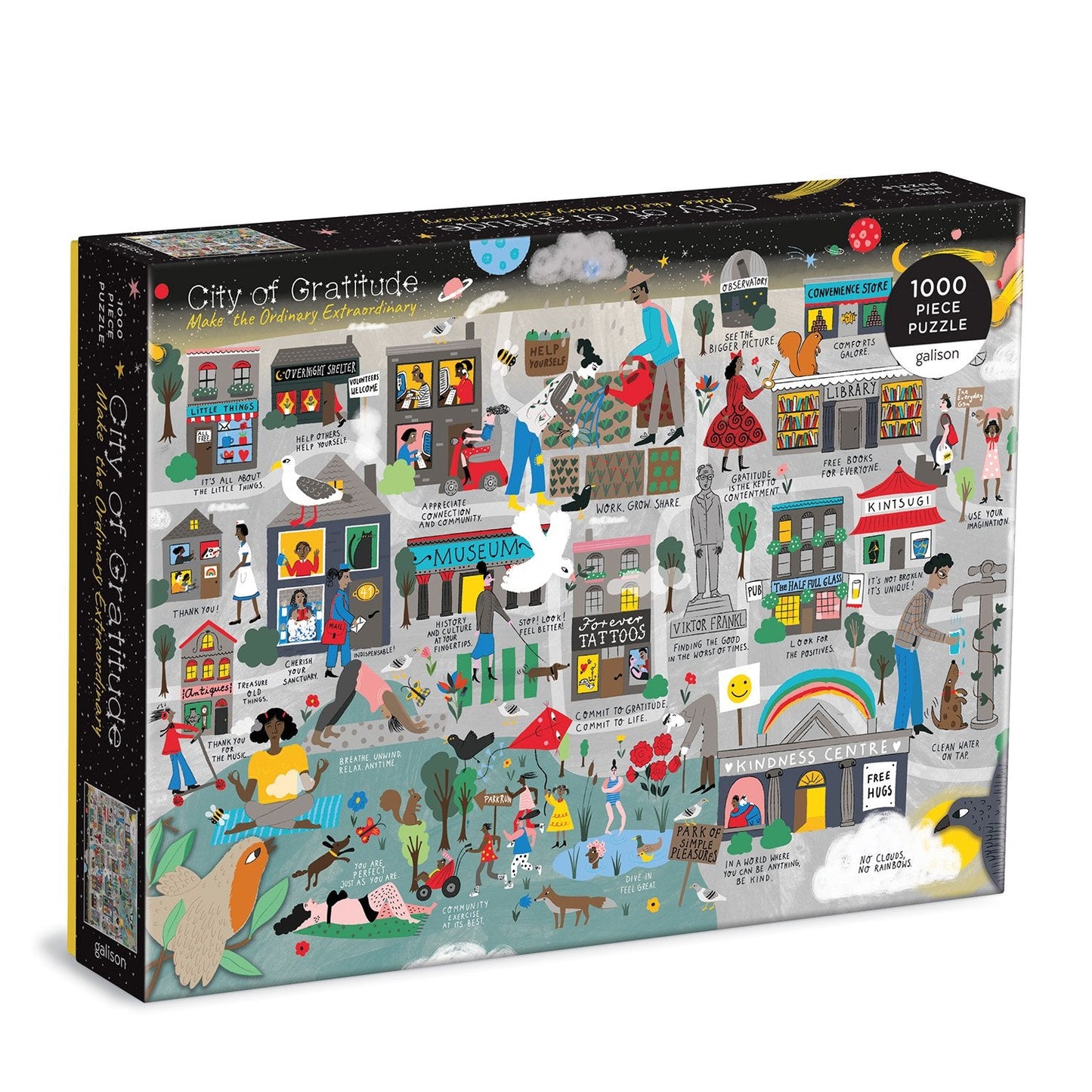 City of Gratitude 1000 Piece Jigsaw Puzzle