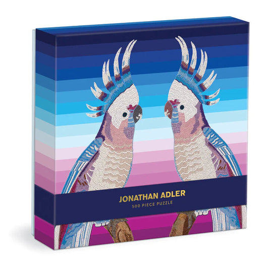 Galison 500 Piece Puzzle - Jonathan Adler Parrots