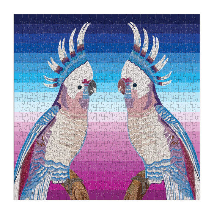 Galison 500 Piece Puzzle - Jonathan Adler Parrots