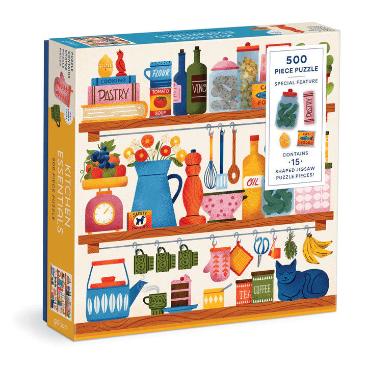 Galison 500 Piece Puzzle - Kitchen Essentials