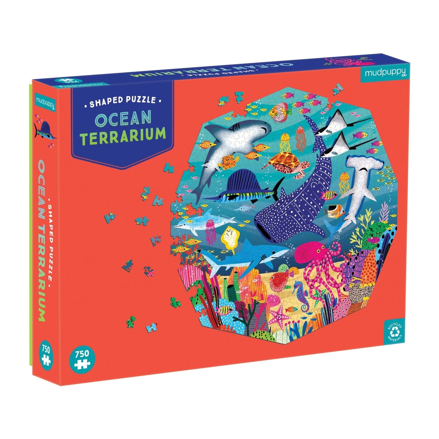 Ocean Terrarium 750 Piece Shaped Puzzle