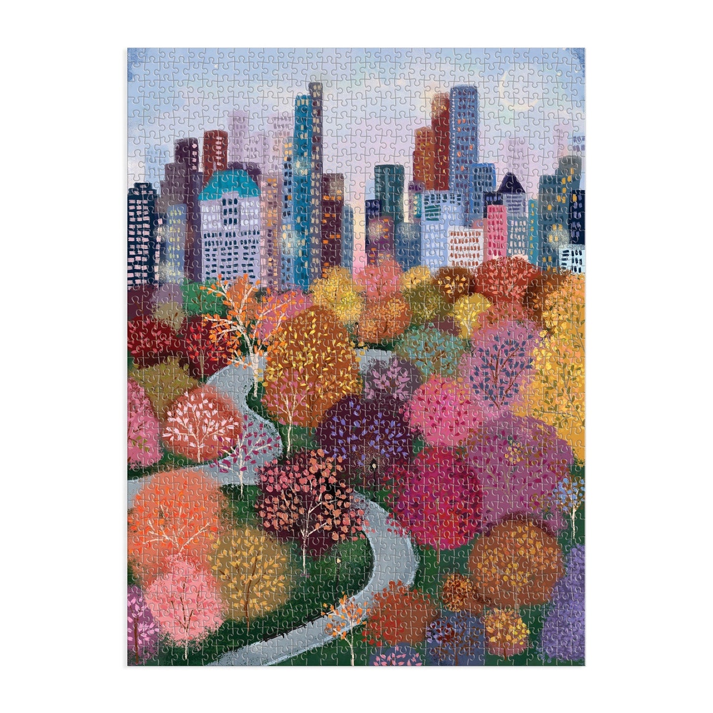 Galison 1000 Piece Jigsaw Puzzle - Parkside View