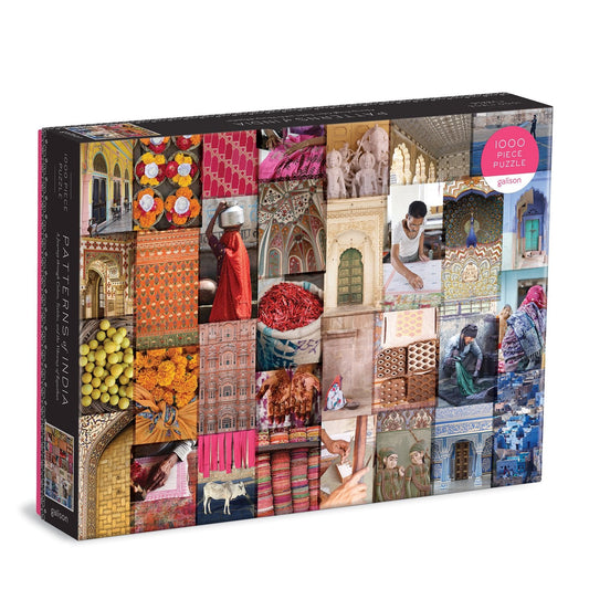 Patterns of India 1000 Piece Jigsaw Puzzle