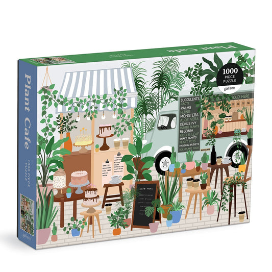 Galison 1000 Piece Jigsaw Puzzle - Plant Cafe